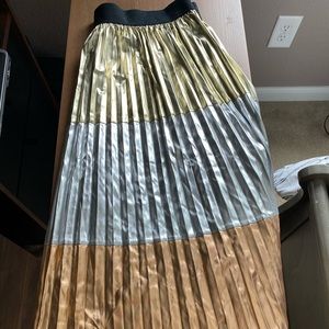 Lularoe Jill metallic skirt